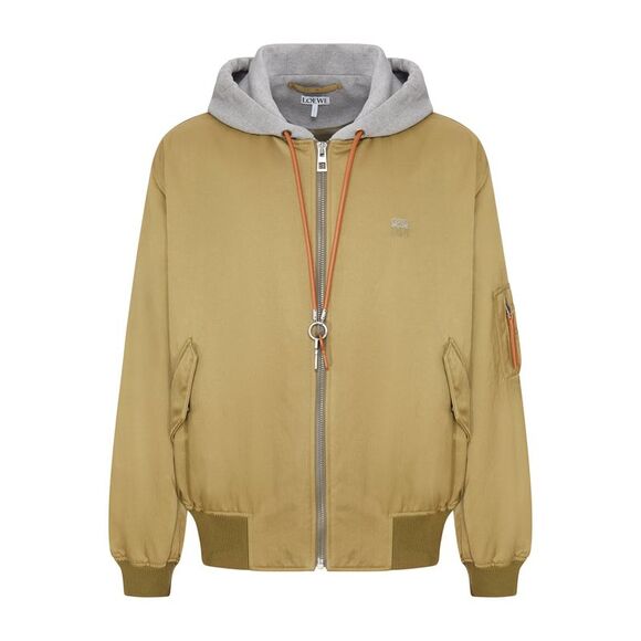 LOEWE Other - Loewe Men Technical Fabric Bomber Jacket